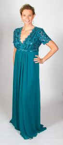 Sylvie (Teal) Front